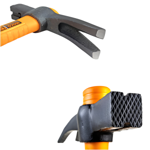 Ingco Hihh80700 700gr Fiberglas Saplı Fransız Tipi Çatal Çekiç