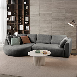 Venezia Köşe Koltuk Antrasit Sol Köşe Antrasit