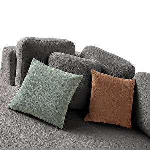 Eymense Venezia Köşe Koltuk Antrasit Sol Köşe