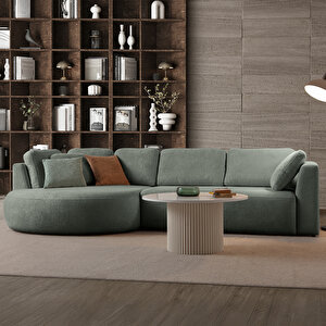 Venezia Köşe Koltuk Su Yeşili Sol Köşe Su Yeşili