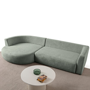 Eymense Venezia Köşe Koltuk Su Yeşili Sol Köşe