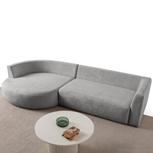 Eymense Venezia Köşe Koltuk Gri Sol Köşe