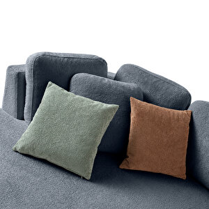 Eymense Venezia Köşe Koltuk Lacivert Sol Köşe