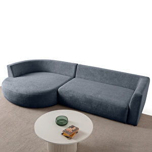 Eymense Venezia Köşe Koltuk Lacivert Sol Köşe