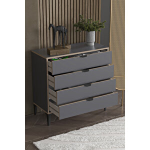 Arden 4 Çekmeceli Şifonyer