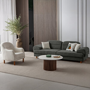 Eymense Lizbon Yataklı Sandıklı Koltuk Takımı 3+3+1+1 Antrasit