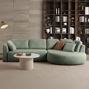 Venezia Köşe Koltuk Su Yeşili Sağ Köşe Su Yeşili