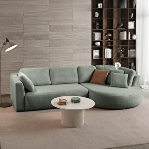 Venezia Köşe Koltuk Su Yeşili Sağ Köşe Su Yeşili