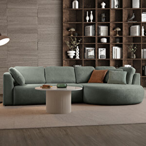 Venezia Köşe Koltuk Su Yeşili Sağ Köşe Su Yeşili