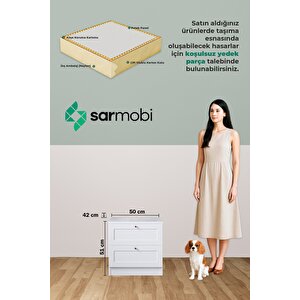 Terra 2 Çekmeceli Komodin