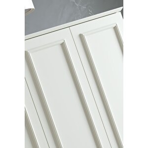 Mira 4 Kapaklı 2 Çekmeceli Dolap - 182 Yükseklik