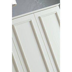 Mira 6 Kapaklı 2 Çekmeceli Dolap H:210 Cm