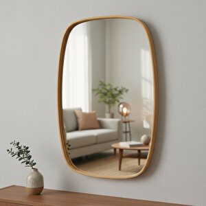 Cloudy Dekoratif Ayna Meşe