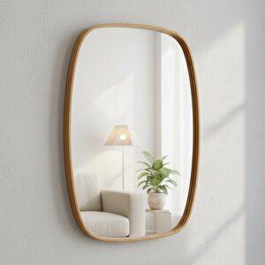 Cloudy Dekoratif Ayna Meşe