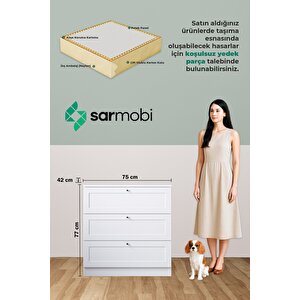 Terra 3 Çekmeceli Şifonyer