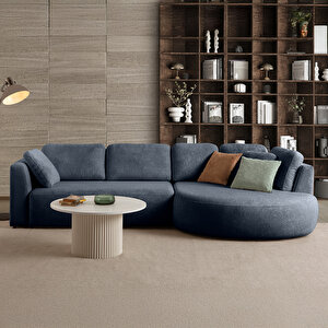 Venezia Köşe Koltuk Lacivert Sağ Köşe Lacivert