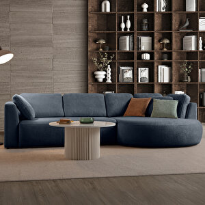 Venezia Köşe Koltuk Lacivert Sağ Köşe Lacivert