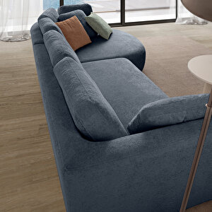 Eymense Venezia Köşe Koltuk Lacivert Sağ Köşe