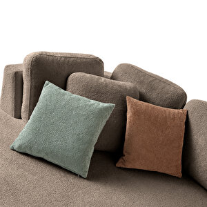 Eymense Venezia Köşe Koltuk Kahverengi Sol Köşe