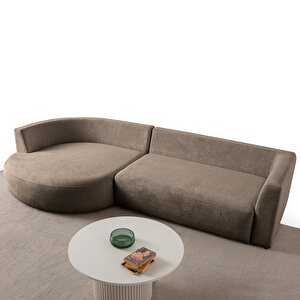 Eymense Venezia Köşe Koltuk Kahverengi Sol Köşe