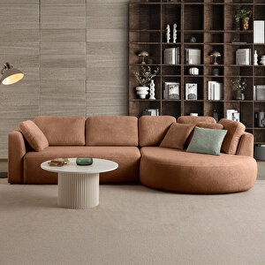 Venezia Köşe Koltuk Vizon Sağ Köşe Vizon