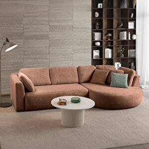 Venezia Köşe Koltuk Vizon Sağ Köşe Vizon