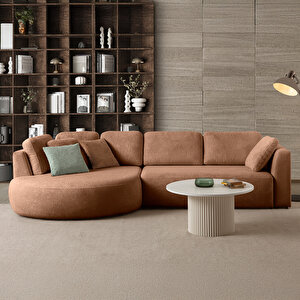 Venezia Köşe Koltuk Vizon Sol Köşe Vizon