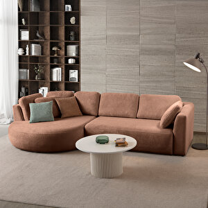 Venezia Köşe Koltuk Vizon Sol Köşe Vizon