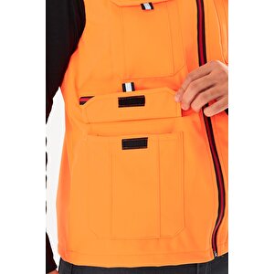 Orange Safety Softshell Turuncu Yelek