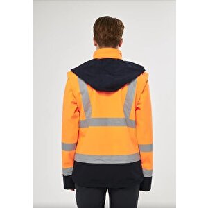 Orange Safety Turuncu Softshell Mont Reflektörlü