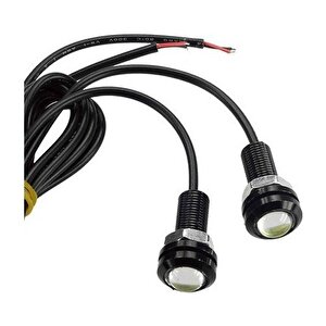 Ayna Altı Beyaz Led Kartal Gözü Gündüz Farı Eagle Led Civatalı