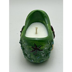 Aqualis Yılbaşı Mumluk Vanilya Kokulu Soya Mumu