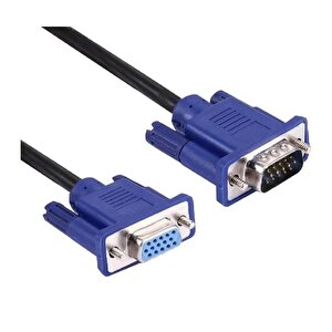 1.5 Metre Vga Uzatma Kablosu 15 Pin Dişi Erkek