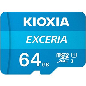 Kioxia Exceria 64gb Microsdxc Kart – Uhs-i, R100mb/s Okuma