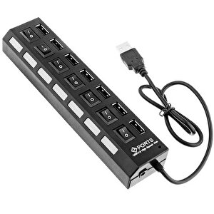 4874 7 Port Usb Hub Switch Çoklayıcı Çoğaltıcı