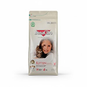 Bonacibo Kitten Tavuklu (hamsi Ve Pirinç Eşliğinde) Yavru Kedi Maması