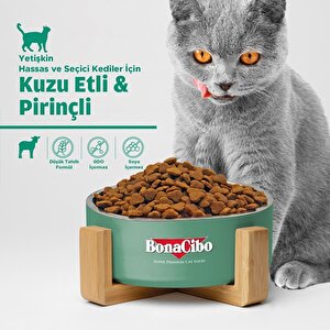 Bonacibo Adult Cat Lamb & Rice Kuzu Etli Ve Pirinçli Yetişkin Kedi Maması