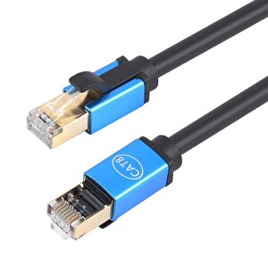 Cat8 S/ftp Rj45 Ethernet 1 Metre Kablo (40 Gbps Hiz Destekli̇)