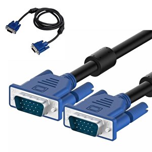 Vga Y Kablo Çoklayıcı Switch Kablosu + Vga Kablo 1.5 Metre