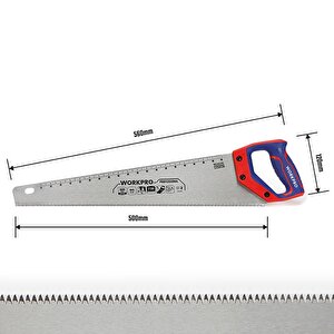 Wp215007 500mm Sk5 7 Tpi Ağır Hizmet Tipi El Testeresi