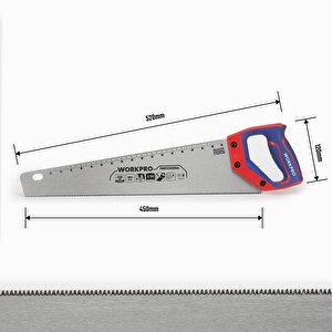 Wp215010 450mm Sk5 11 Tpi Ağır Hizmet Tipi El Testeresi