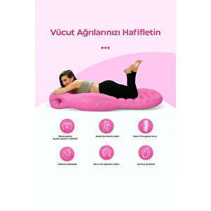 Robo Şişme Hamile Yatağı Elektrikli Şişirme Pompası Hediyeli Pembe