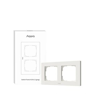 Anahtar Çerçevesi 2'li Beyaz Fe-x01d-b