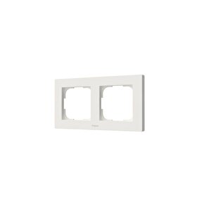 Anahtar Çerçevesi 2'li Beyaz Fe-x01d-b