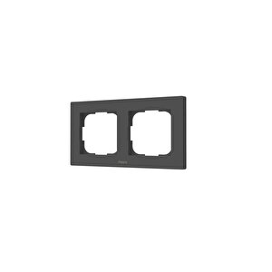 Anahtar Çerçevesi 2'li Gri Fe-x01d-g