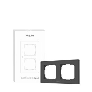 Anahtar Çerçevesi 2'li Gri Fe-x01d-g