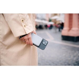 Verbatim Mcp-10gy 10000mah With Usb-c 15w Magnetic Wireless Powerbank - Gri