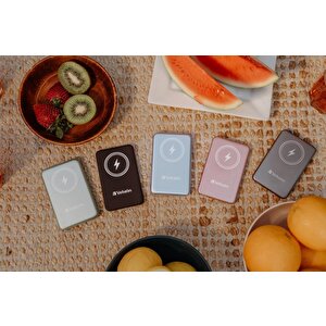 Verbatim Mcp-10gy 10000mah With Usb-c 15w Magnetic Wireless Powerbank - Gri