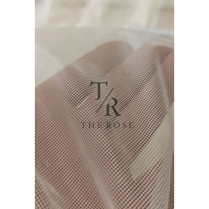 Krem Düz Tül Perde, Sık Pile, Düz, Sade, Tül Perde, Kornişli, Kırışmaz, Ütü İstemez