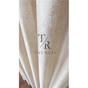 Lyra Fon Perde Bej, Tek Kanat, Pileli, Yeni Sezon, Kırışmaz, Kuşak Hediyeli